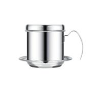Stainless Steel Vietnamese Coffee Filter Cup Drip Pot Simple and Portable Household Traditional Tool