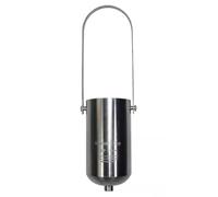 Stainless Steel Viscosity Cup, Dip Type Flow Cup, 230ml Measuring Cup, Aperture 6mm, Measurement Tool, for Paint Finishes Glue Oil Dye Sauce
