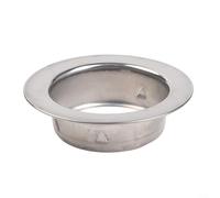 Stainless Steel Wall Hole Cover, 9.4x9.4cm to 13.8x13.8cm, Air Outlet Pipe Protector, Secure Hook Fixation Design, Rust Resistant Decorative Trim for Gas Water Heater Installation(80 Mm)