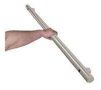 Stainless Steel Wall ils Nonslip Stair Railing Circular Banisters (60cm/2ft & 90cm/3ft) Safety Solution for Indoor/Outdoor Use