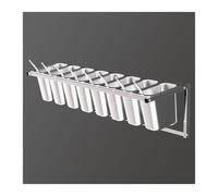 Stainless Steel Wall-Mounted SE Rack Set - Commercial Kitchen Condiment Organizer Shelf for Restaurants Buffets & Food Service - Space-Saving Storage Solution