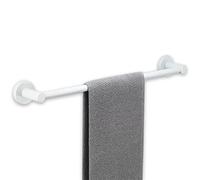 Stainless Steel Wall Mounted Towel Rack 30cm White Bathroom Towel Holder Space Saving Design Durable Available in 30cm 40cm 50cm 60cm 70cm 80cm Sizes