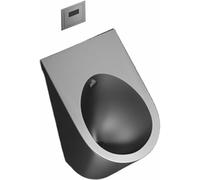 Stainless Steel Wall-Mounted Urinal - Automatic Flush Splash-Proof Toilet for Commercial Use Perfect for Bars Restaurants and Public Restrooms