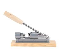 Stainless Steel Walnut Cracker, Nut Opener Plier Tool, Heavy Duty Kitchen Gadget with Adjustable Gears and Wooden Handle for Almonds Hazelnuts Walnuts, Durable Nut Cracking Accesso