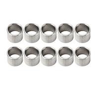 Stainless Steel Washers - Durable Round Shaft Spacers, 12mm Inner Diameter, 15mm Outer Diameter, Easy Installation for Bearings & Shafts, 10 Pack (type 5)