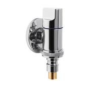 Stainless Steel Washing Machine Faucets with Water Stop Valve G1/2 Single Cold Wall Mounted Tap Bathroom Accessories(Grey)