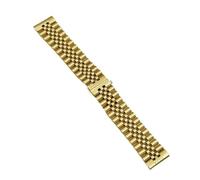 Stainless Steel Watch Band 14mm 20mm 22mm Universal Strap Butterfly Buckle