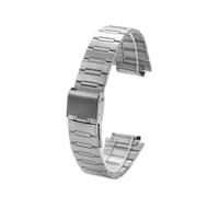 Stainless Steel Watch Band 18mm | Compatible With Casio Retro A158/A168/AE1200, Metal Strap