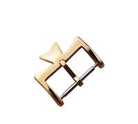 Stainless Steel Watch Clasp for VC Vacheron Watch Strap Buckles Constantin Silvery Golden Rose Gold Metal Pin Clasp 16MM 18MM (Color : Silver, Size : 20mm)