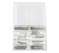 Stainless Steel Watch Pins Repair Tool Set Friction Pressure Bars Strap 100 Sets 12mm to 26mm Watch Tube Friction Pins