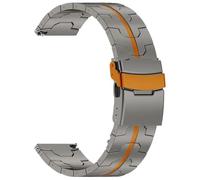 Stainless steel watch strap 20mm 22mm Titanium Strap Men's Business Watch
