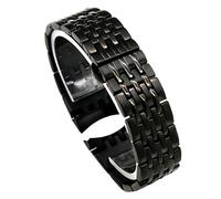 Stainless Steel Watch Strap Butterfly Buckle for Tissot Flamingo T094.210A | Metal Replacement Watch Bracelet Casual Dress Women