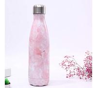 Stainless Steel Water Bottle 500ML,Metal Water Bottle，Double Walled Vacuum, Small Insulated Water Bottles for School, Girls, Boys BPA Free Reusable Leak Proof for Hot/Cold Water
