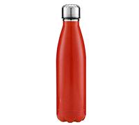 Stainless Steel Water Bottle 500ml with Vacuum-Seal Technology -Wall Construction Leak-Proof Spill-Proof Travel Mug Slim Design External Spray Paint Bottle Body