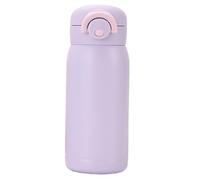 Stainless Steel Water Bottle - Bouncing Lid 6-12 Hour Insulation - Stainless Steel Insulated Drinking Bottle - for Students Girls Teens Boys Adults School Camping