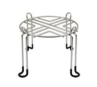 Stainless Steel Water Filter Bracket - Countertop Stand for Water Filter Systems Dispenser & Bucket Holder Camping Water Barrel Riser (152x260mm)