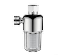 Stainless Steel Water Filter Cartridge Anti-Scale for Taps Showers - Reduces Bad Taste Limescale - 97.7x45mm Purifier