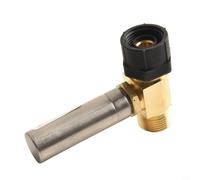 Stainless Steel Water Hammer Arrestor -Pack with 7/8 Inch Female Nut and 3/4 Inch Male Thread, Noise Reducing Brass Construction, Compatible with Toilet Plumbing