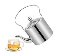 Stainless Steel Water Kettle,with Fine Filter Long Spout Warmer,Tea Kettles | for Travel Office Home Coffee Water Kitchen Camping