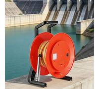 Stainless Steel Water Level Meter for Deep Wells & Boreholes, Groundwater Depth Gauge with LED Indicator & Buzzer, for Reservoirs, Aquifers, Irrigation, Mining & Construction