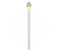 Stainless Steel Water Level Probe for Boilers, G1 Thread 3-Pin Liquid Level Sensor, 405mm Total Length, High-Temp Resistant up to 200°C, Compatible with