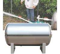 Stainless Steel Water Pressure Tank, Fully Automatic Horizontal Large Capacity, for Schools Homes Parks Agriculture