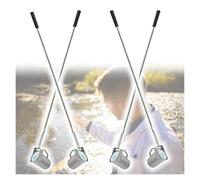 Stainless Steel Water Sampler Dipper 5-20ft Telescopic Veal Swing Cup for Pipeline & River Sampling Pack of 4 (500ml 4.9-23ft)