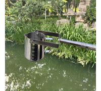 Stainless Steel Water Sampler Kit - 304 Liquid Dipper for River & Lake Sampling, Adjustable 1000ml Stream Ladle (1.17-4m / 3.8-13.1ft) with Measurement Scale