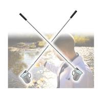 Stainless Steel Water Sampler Kit Veal Swing Dipper for Rivers & Pipelines 500ml Sampling Cup 5-20ft Depth Pack of 2 - Durable & Versatile