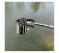 Stainless Steel Water Sampler with Telescopic Rod and Graduated Cup for Laboratory and Wastewater Monitoring