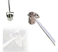 Stainless Steel Water Sampling Dipper Kit 500ml Swivel Deep Water Quality Sampler for Environmental Monitoring extends 1.4~6m/4.5~19.6ft Ideal for Accurate Water Testing