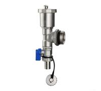 Stainless Steel Water Separator with Automatic Air Vent and Drain Valve