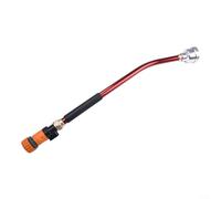 Stainless Steel Watering Wand with 1000 Hole Plastic Nozzle, 62cm Long Garden Sprayer for Plants, 38 Degree Bend Aluminum Alloy Head, 1/2 3/4 1 Inch Connector(3/4inch)