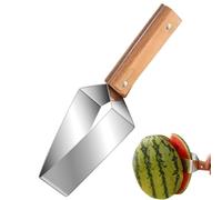 Stainless Steel Watermelon Cutter Slicer Tool, Multifunctional One Second Fruit Slicer, Triangle Stainless Steel Watermelon Cutte for Cantaloupe, Melons and Summer Fruits