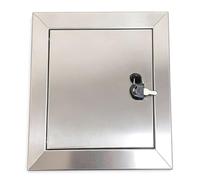 Stainless Steel Waterproof Locking Access Door Panel，35x55cm/13.7 * 21.6in | Lockable, Access Panel