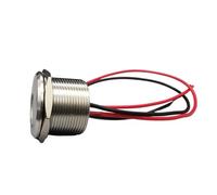 Stainless Steel Waterproof Piezo Touch Switches 16mm 19mm 22mm 25mm Normal open Capacitive Momentary Push Button(19mm)
