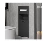 Stainless Steel Waterproof Shower - Wall-Mounted Toiletries nizer Durable Storage Shelf Space-Saving Design Ideal for Bathroom Essentials & Trash Can Holder