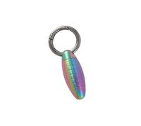 Stainless Steel Waterproofs Pills Box Keychains Pocket Pills Case Small Medicine Bottles Container for Outdoor Travel Pockets Case Corrosions Resistance Light Weights