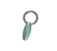 Stainless Steel Waterproofs Pills Box Keychains Pocket Pills Case Small Medicine Bottles Container for Outdoor Travel Pockets Case Corrosions Resistance Light Weights