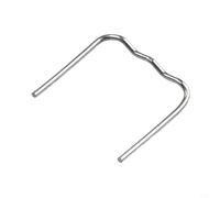 Stainless Steel Wave Staples 500pcs for Bumper Fix(0.8mm Corner) | 500-piece mixed set, 0.6mm and 0.8mm gauges, fits most hot staplers, for ideal for bumpers, dashboards