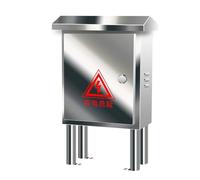 Stainless Steel Weatherproof Electrical Enclosure Box with Mounting Bracket for Outdoor Electronic Equipment Protection