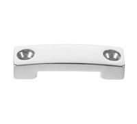 Stainless Steel Webbing Strap Buckle Footman Loop Silver Burr-free Finish for Webbing Straps and Boat Hardware