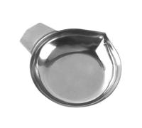 Stainless Steel Weighing Cups Plate for Jewelry Digital Scale Professional and Home Use Precise Measurements Resistant Tray