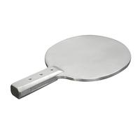 Stainless Steel Weighted Table Tennis Racket, 1.6 kg Training Paddle for Strength Building, Athlete Fitness and Table Tennis Practice