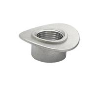 Stainless Steel Weld-in O2 Sensor Bung, M18x1.5 Thread, High Temp Resistance, 1pc
