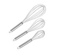 Stainless Steel Whisk: Upgraded Globe Wire Kitchen Tool, Durable Mixing Utensil for Beating, Whisking, Stirring, Ergonomic Handle Design | Professional Kitchen Accessory