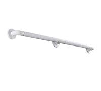 Stainless Steel White il Kit for Stairs - Indoor/Outdoor Safety Grab Bar for Elderly Disabled and Kids - Bathroom Support Handle Easy Installation