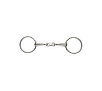 stainless steel wide ring net stirrups with fine French links for horses Weatherbeeta Korsteel