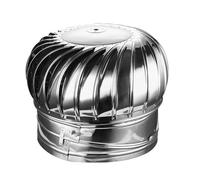 Stainless Steel Wind Ball Unpowered Cover Is Suitable For Factory Roof Ventilators, Flue Ventilators, Exhaust Fans(200mm,201)