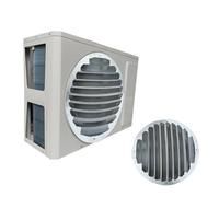 Stainless Steel Wind Deflector for Air Conditioner Outdoor AC Cover to Prevent Direct Blasts on Heat Pump Condenser Protects Pedestrians & Plants (Silver 53cm/21in)